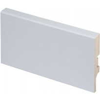 Jalkalista Maler R2 Aava, 12x70x2750mm, MDF, valkoinen