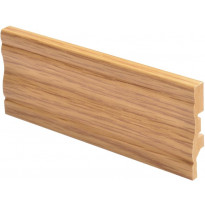 Jalkalista Maler Kuru, 12x58x2750mm, MDF, tammi