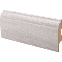 Jalkalista Maler ART Koski, 16x65x2750mm, MDF, aito tunne usva
