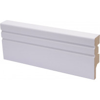 Jalkalista Maler Jana, 16x58x2750mm, MDF, puhdas valkoinen