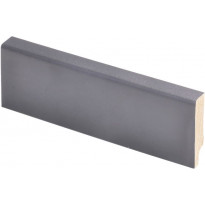 Jalkalista Maler Smart Aava, 12x42x3300mm, mänty, tumma harmaa