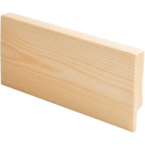Jalkalista Maler Aava, 12x70x2700mm, mänty, puuvalmis