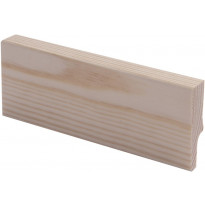 Jalkalista Maler Smart Aava, 12x52x3300mm, mänty, puuvalmis