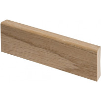 Jalkalista Maler R2 Aava, 12x42x3050mm, tammi, puuvalmis