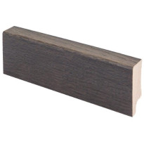 Jalkalista Maler ART Aava R2, 16x42x2700mm, tammiviilu, harmaa lakattu