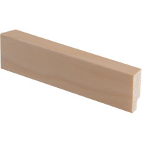 Jalkalista Maler ART Aava R2, 16x42x2700mm, koivuviilu, lakattu