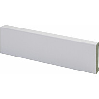 Peitelista Maler SPA, 12x42x2200mm, MDF, kosteudenkestävä, valkoinen