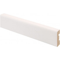 Peitelista Maler Aava, 12x32x3660mm, MDF, valkoinen