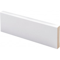 Peitelista Maler Aava, 12x52x3300mm, MDF, valkoinen