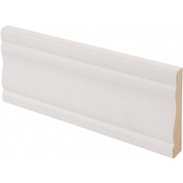 Peitelista Maler Kuru, 12x58x3300mm, MDF, valkoinen