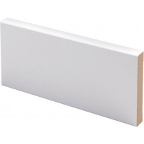 Peitelista Maler Aava, sileä 12x70x3300mm, MDF, valkoinen