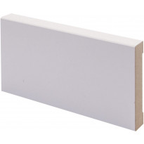 Peitelista Maler Smart Aava, 12x70x3660mm, MDF, puolikiiltävä valkoinen