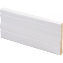 Peitelista Maler Kuru, 12x70x3300mm, MDF, valkoinen