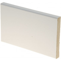 Peitelista Maler Aava, 12x92x2200mm, MDF, valkoinen