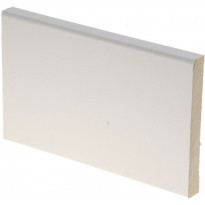 Peitelista Maler Aava, 12x92x3300mm, MDF, valkoinen