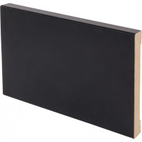Peitelista Maler Aava, 12x92x3300mm, MDF, musta