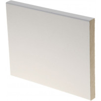 Peitelista Maler Aava, 12x120x3300mm, MDF, valkoinen