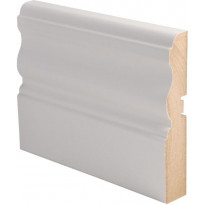 Peitelista Maler Laine, 22x118x2800mm, MDF, valkoinen