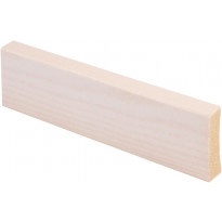 Peitelista Maler Aava, 12x42x2200mm, mänty, valkolakattu