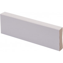 Peitelista Maler Aava, 12x42x2200mm, mänty, lumi