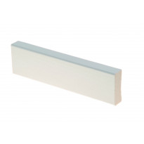 Peitelista Maler Aava, 15x42x2200mm, mänty, valkoinen