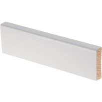 Peitelista Maler Art Aava 12x42x2700mm, mänty, valkoinen melamiini