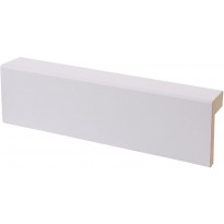 Reunalista Maler Smart Aava, 21x42/13x2200mm, MDF, puolikiiltävä valkoinen