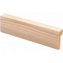 Reunalista Maler Aava, 16x42/8x2200mm, mänty, puuvalmis