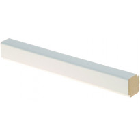 Varjolista Maler Aava, 16x19x2750mm, MDF, valkoinen