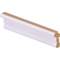 Kattolista Maler Kuru, 22x42x2750mm, MDF, puhdas valkoinen