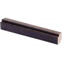 Varjolista Maler SPA Aava, 16x19x2700mm, saunasuojattu mänty, hiili