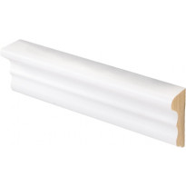 Kattolista Maler Kuru, 21x42x2700mm, mänty, lumi