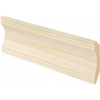 Kattolista Maler Aura, 42x42x2700mm, mänty, puuvalmis