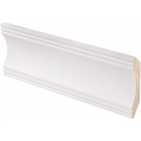 Kattolista Maler Aura, 42x42x2700mm, mänty, valkoinen