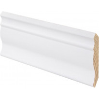 Kattolista Maler Smart Piirto, 50x50x3300mm, mänty, lumi