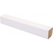 Varjolista Maler Aava, 22x22x2750mm, MDF, mattavalkoinen