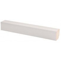 Varjolista Maler Aava, 22x22x2750mm, MDF, kide valkoinen