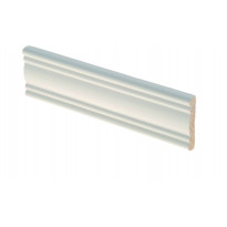 Boordilista Maler, 8x42x2700mm, mänty, valkoinen