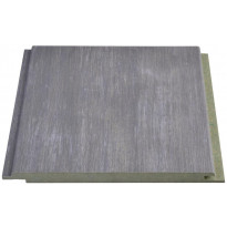 Sisustuspaneeli Maler SPA STP-0, 10x160x2070mm, kosteudenkestävä MDF, ympäripontattu, tunne harmaa