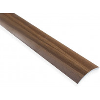 Eritasolista Maler sileä, 0-10mm, 6.2x41x1000mm, alumiini, tarra, pähkinä