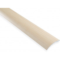 Eritasolista Maler sileä, 0-10mm, 6.2x41x2000mm, alumiini, tarra, koivu