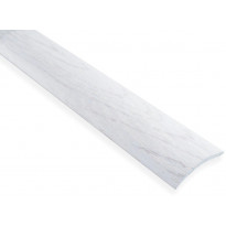 Eritasolista Maler sileä, 0-10mm, 6.2x41x1000mm, alumiini, tarra, valkaistu tammi