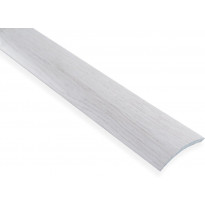 Eritasolista Maler sileä, 0-10mm, 6.2x41x1000mm, alumiini, tarra, valkovaahtera