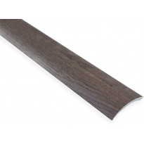 Eritasolista Maler sileä, 0-10mm, 6.2x41x1000mm, alumiini, tarra, savutammi