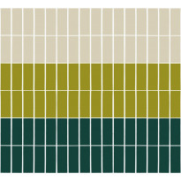 Tapetti Marimekko Tiiliskivi, vihreä/beige, 0.7x10.05m