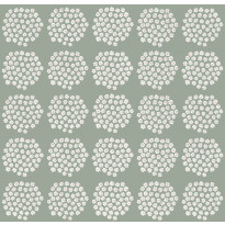Tapetti Marimekko Puketti, vaaleanvihreä, 0.7x10.05m