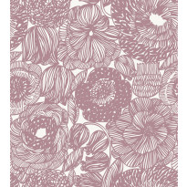 Tapetti Marimekko Kurjenpolvi, marjapuuro, 0.7x10.05m