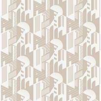 Tapetti Mini Moderns Bauhaus, 0.52x10m, non-woven