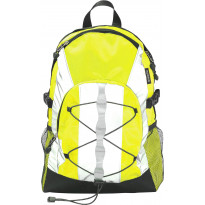 Heijastava reppu Huomio, 15l, keltainen