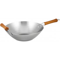 Wokkipannu Ken Hom Excellence, hiiliteräswok, 32cm